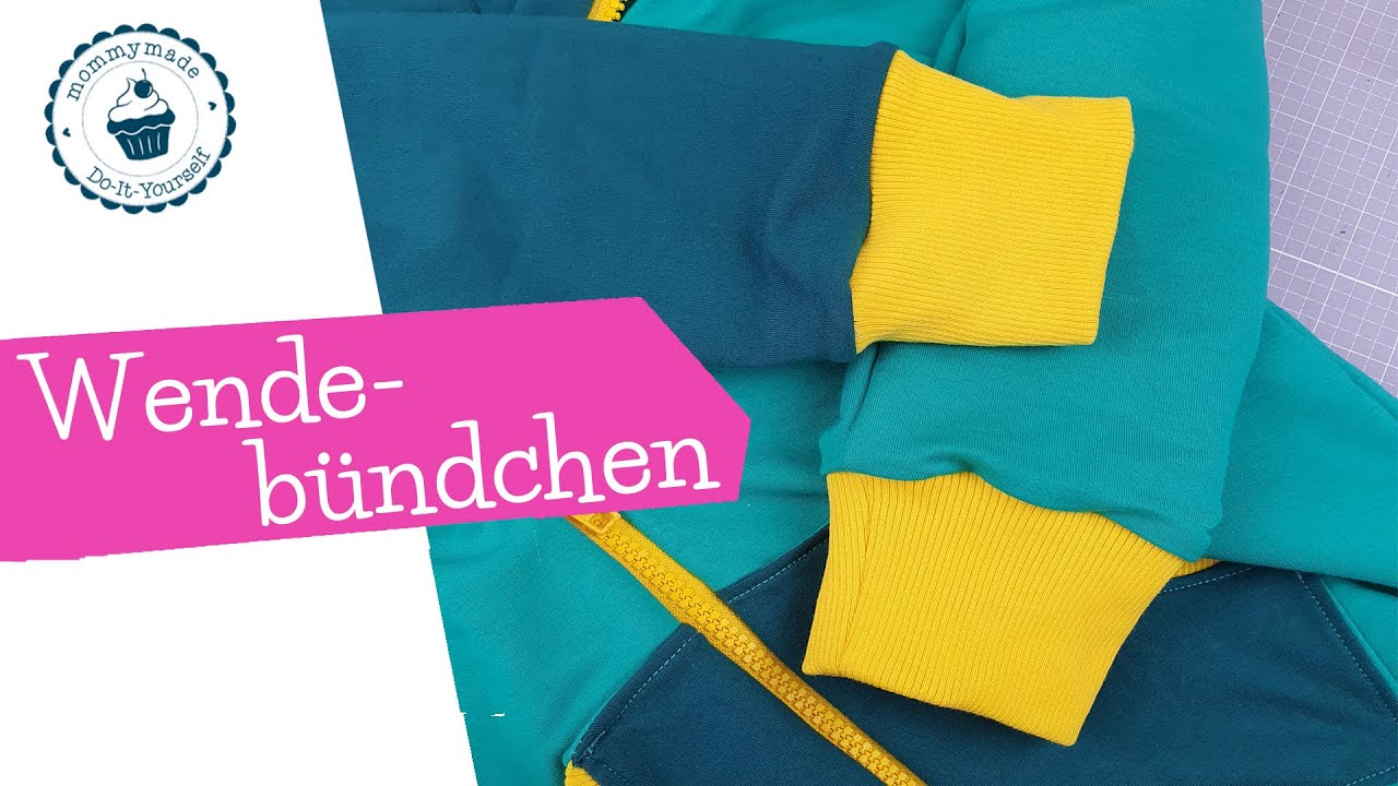 Wendebündchen Tutorial | Bündchen an Wendejacke nähen | Pulli Hacks | Nähanleitung | mommymade