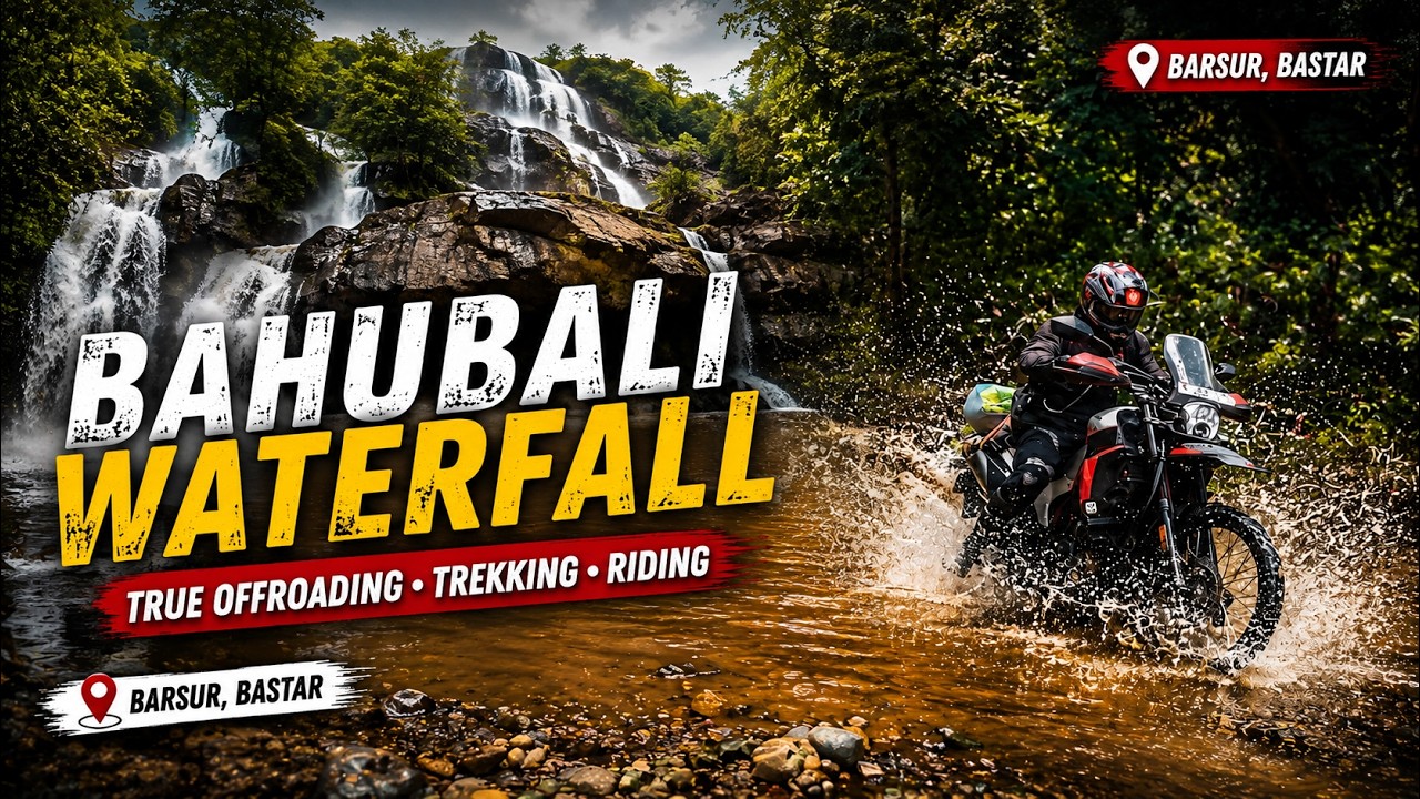 Yahi Offroading Toh Chahiye Tha! 😳🔥 | Bahubali Waterfall | XPulse 210
