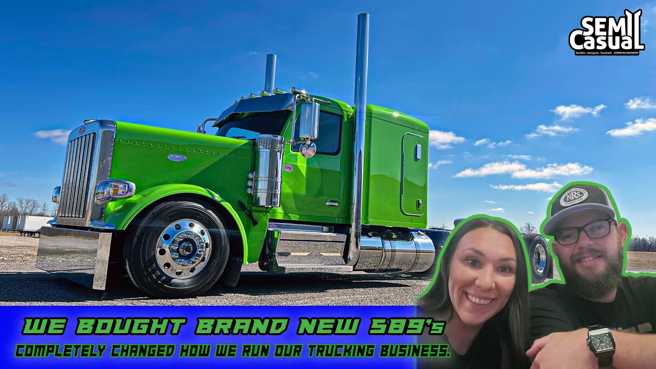 Growing our fleet of Custom Peterbilt 589’s
