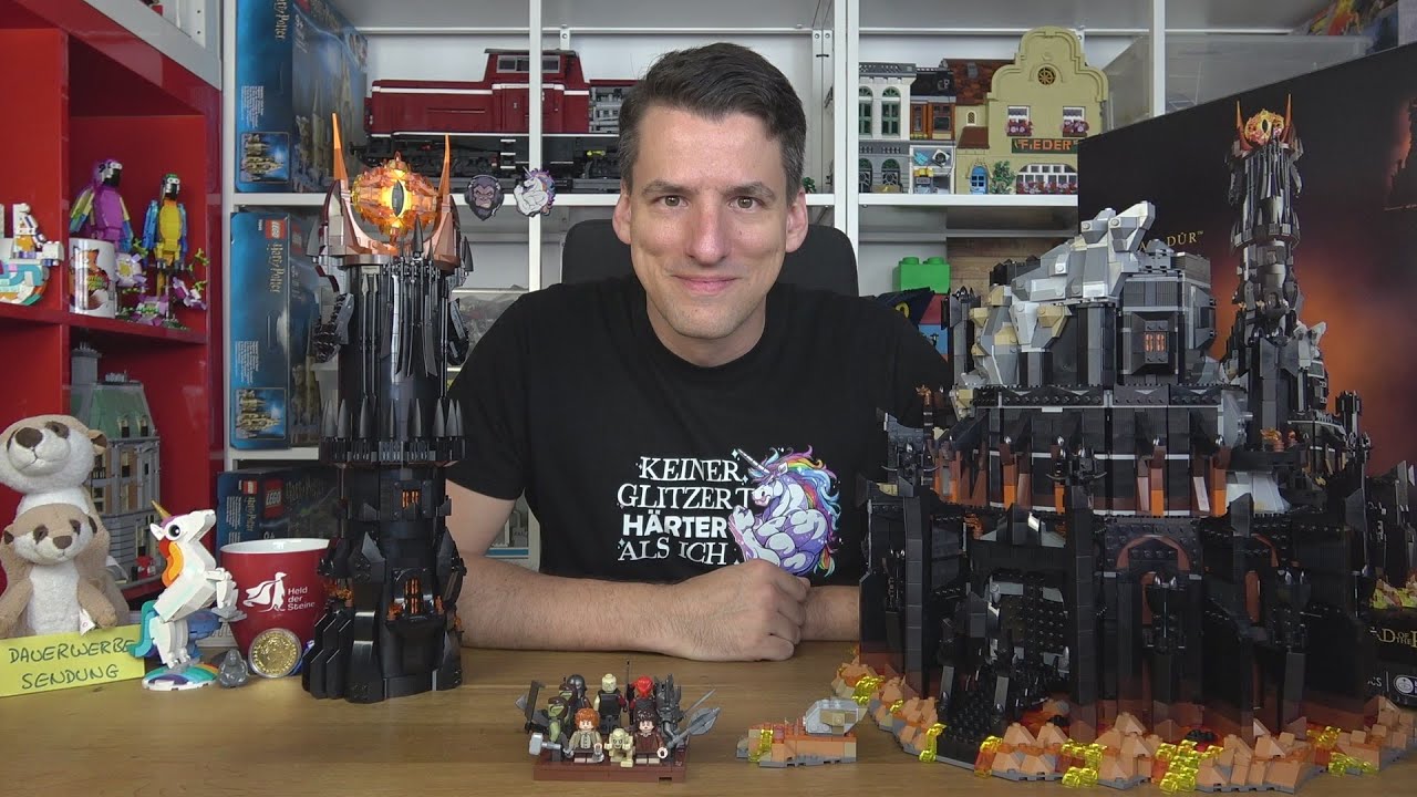 460€ für den halben Turm ohne Beleuchtung mit Kinder-Innenraum: LEGO® Herr der Ringe 10333 Barad-dûr