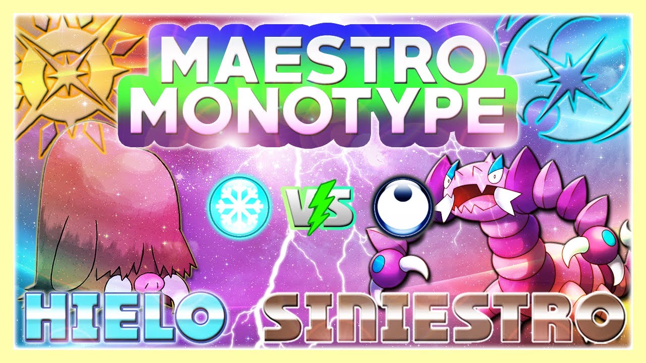 MONOTYPE HIELO vs MONOTYPE SINIESTRO! ALGO QUE NO PASA CASI NUNCA PASA en ESTE COMBATE 3 VECES!