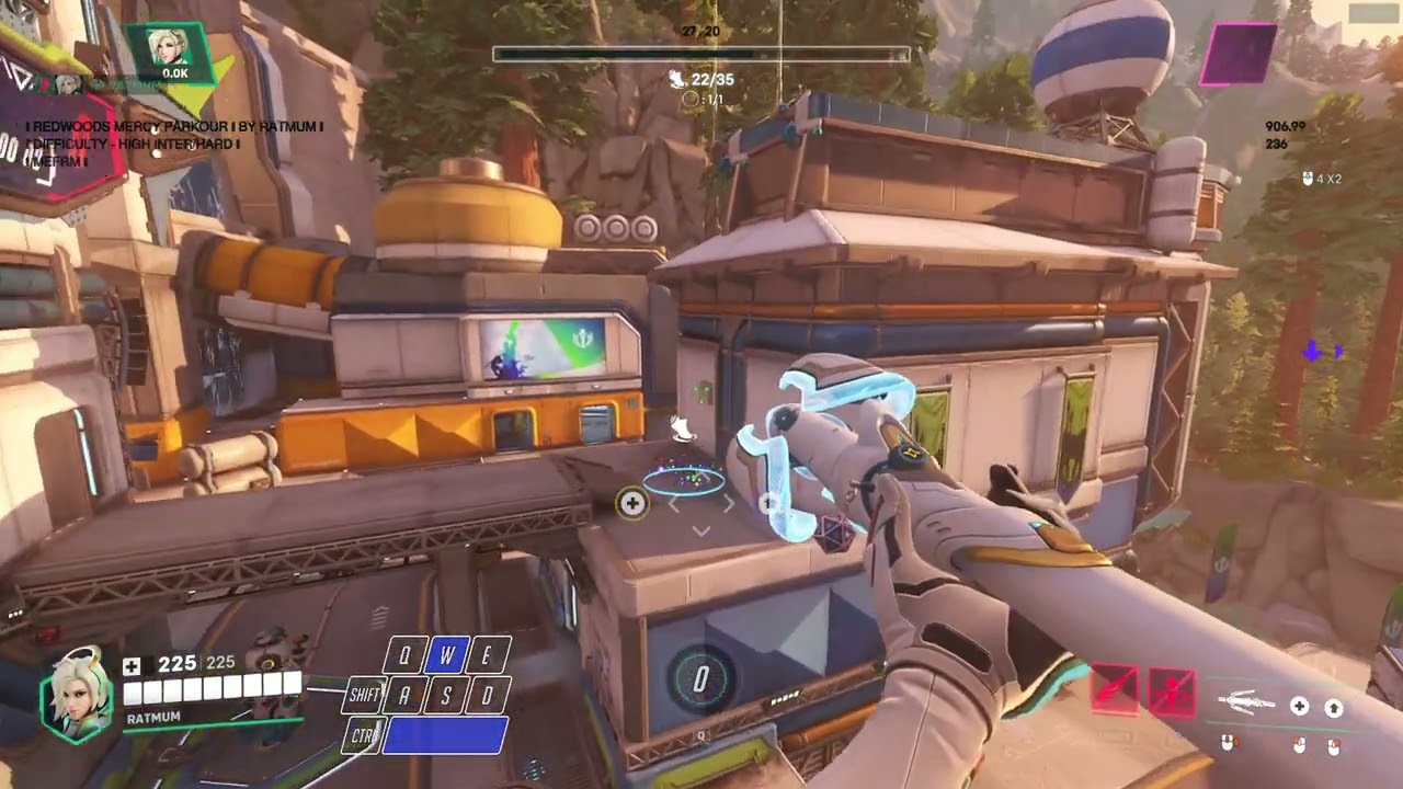 Redwoods Mercy Parkour MEFRM