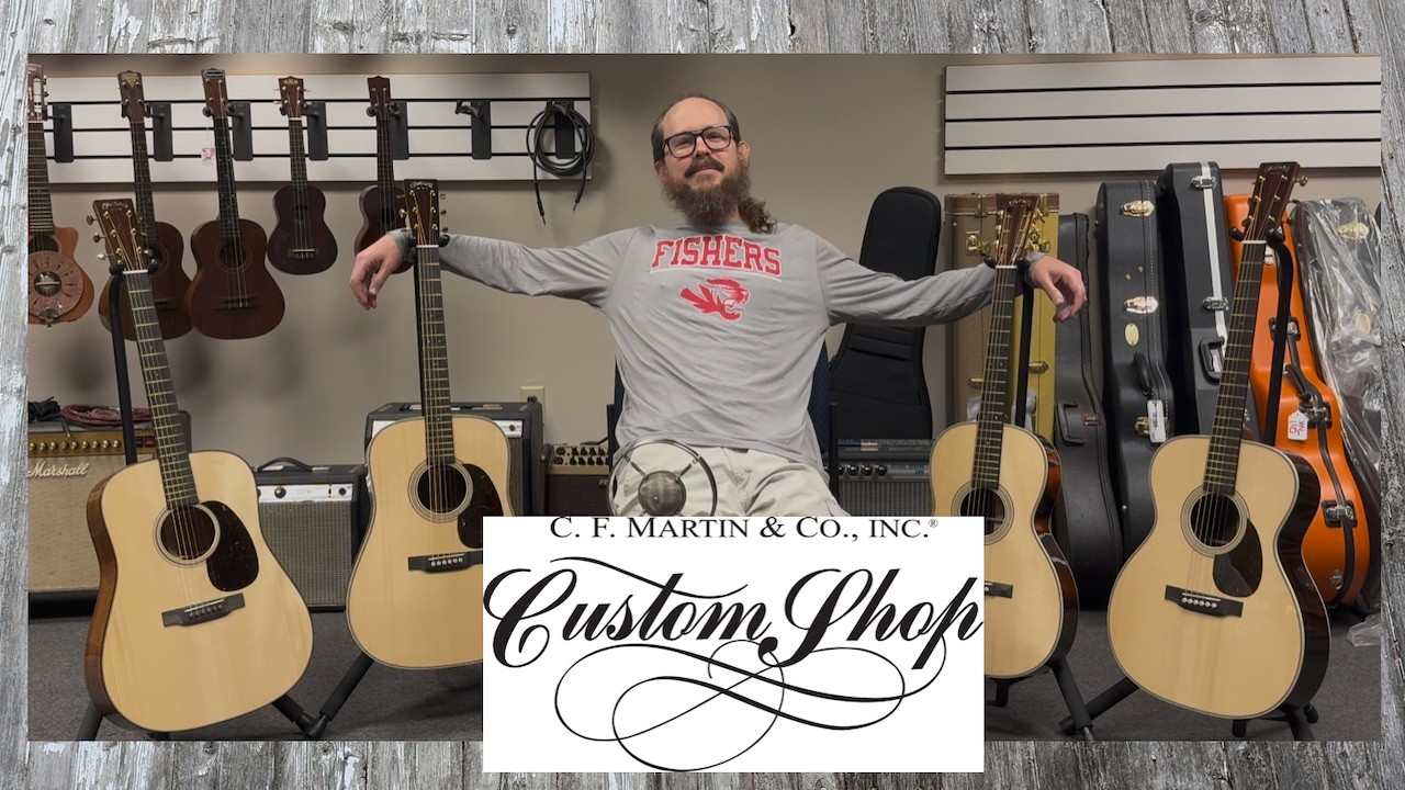 🎸 Демонстрация акустических гитар Martin Custom Shop Modern Deluxe Adirondack | GuitarHotline
