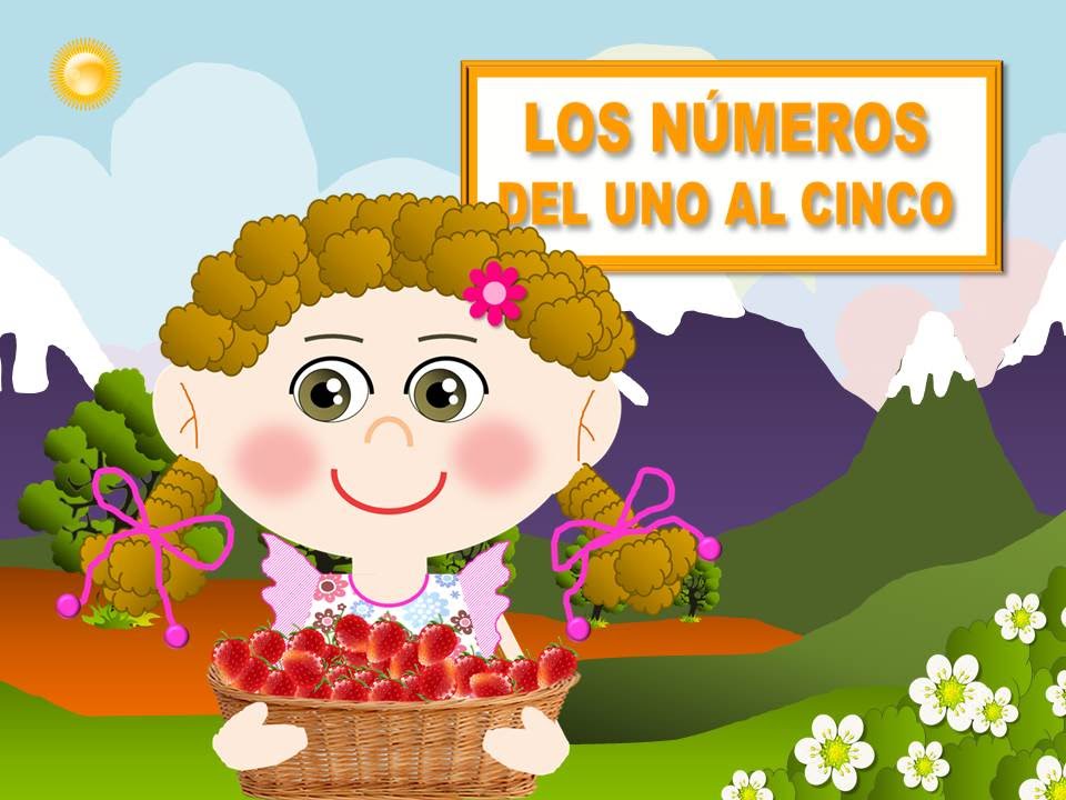 LOS NÚMEROS DEL UNO AL CINCO - DEL 1 AL 5 - VIDEOS PARA NIÑOS - ESPAÑOL PARA TODOS