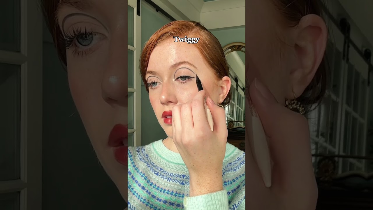 3 Iconic Celebrity Eyeliner Styles! Marilyn Monroe, Twiggy, & Audrey Hepburn ❤️ Which one? 