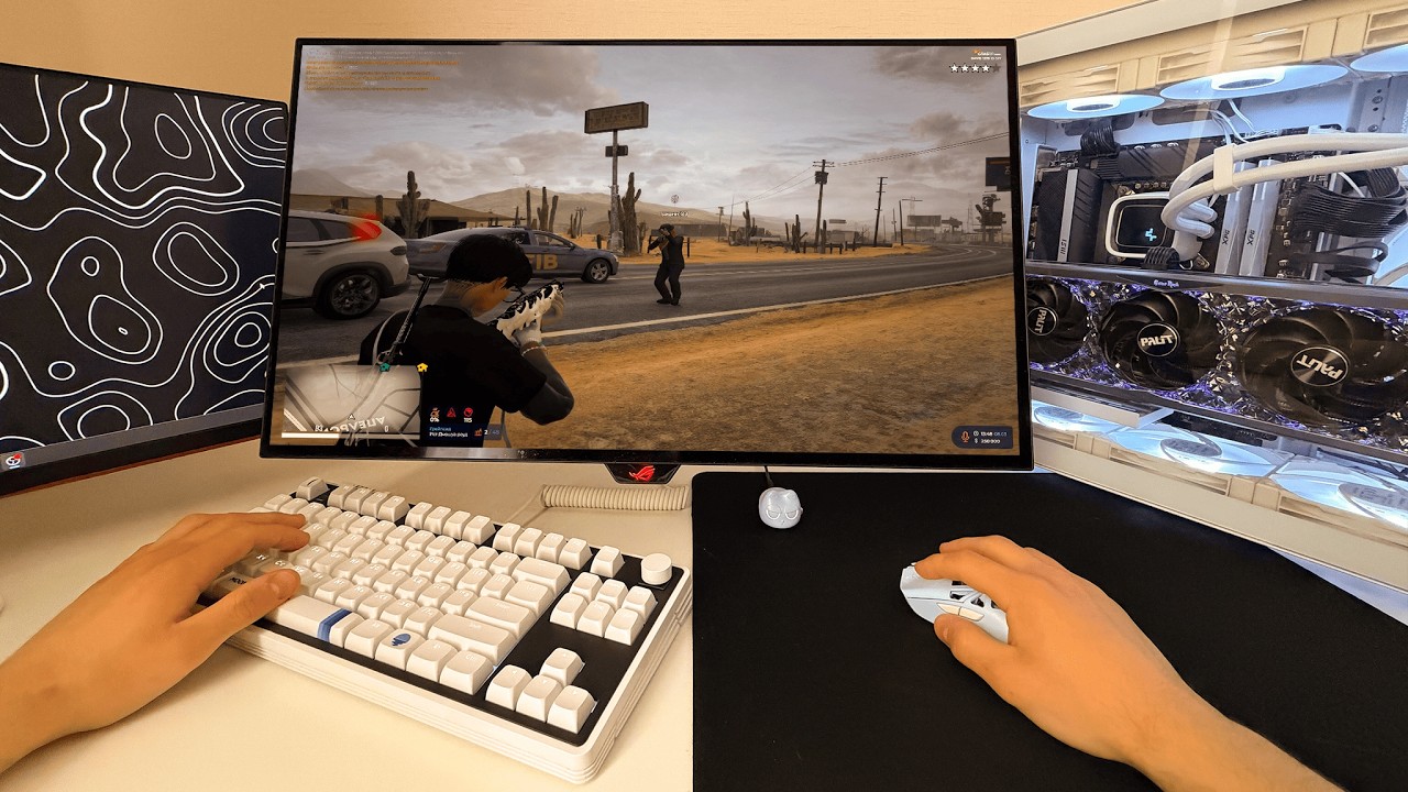 Проверил клавиатуру от БУСТЕРА в тулеве от первого лица на gta5rp