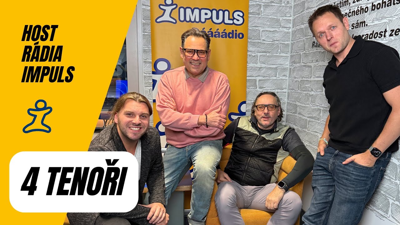 4 Tenoři: Všechny jsme pozvali k nám do O2 areny na jeden jediný vánoční koncert