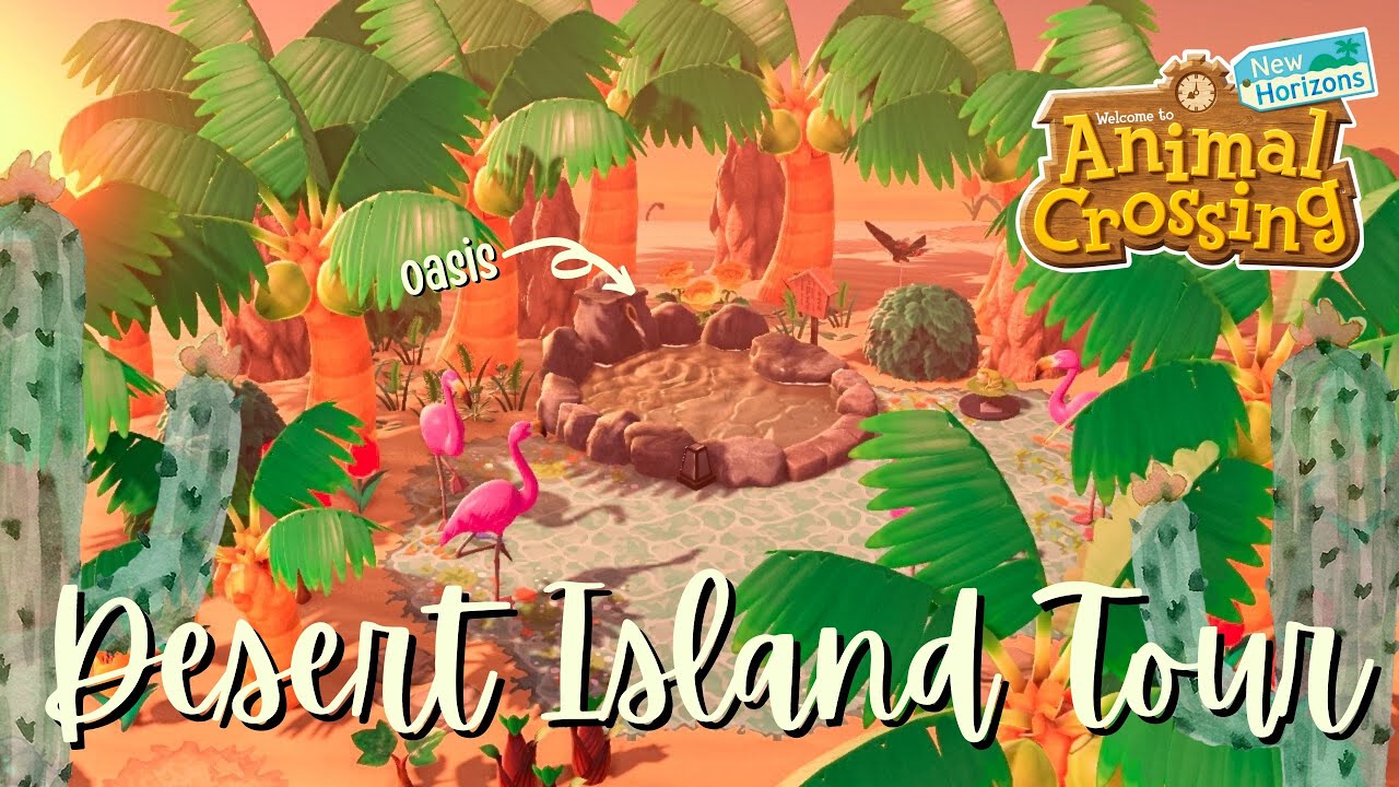 This AMAZING Desert Island Tour Will Blow You Away // animal crossing new horizons