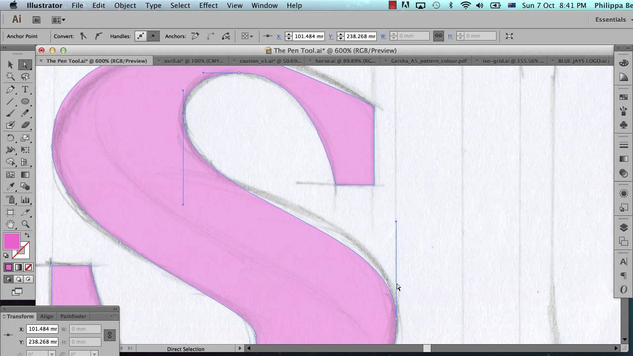 Illustrator Pen Tool Tutorial - Part 2