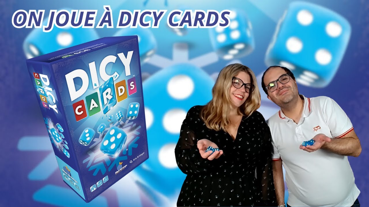 { Règles Et Partie } ON JOUE À DICY CARDS | Jeu De Société | Blue Orange