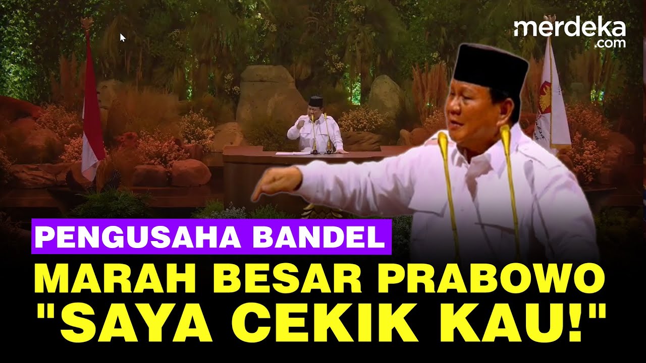 MARAH Besar Prabowo Ancam Pengusaha Bandel Bikin Petani Susah: Saya Cekik Kau!