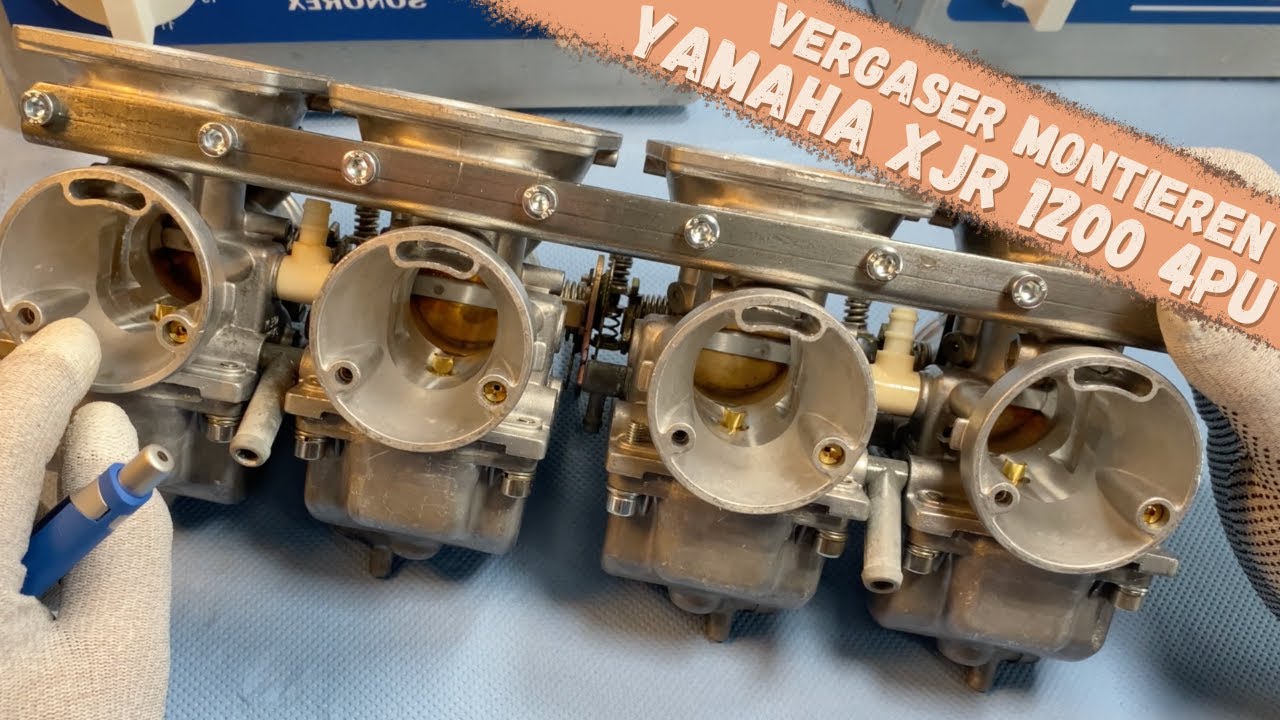Vergaser Yamaha XJR1200 4PU montieren, vom Vergaseronkel