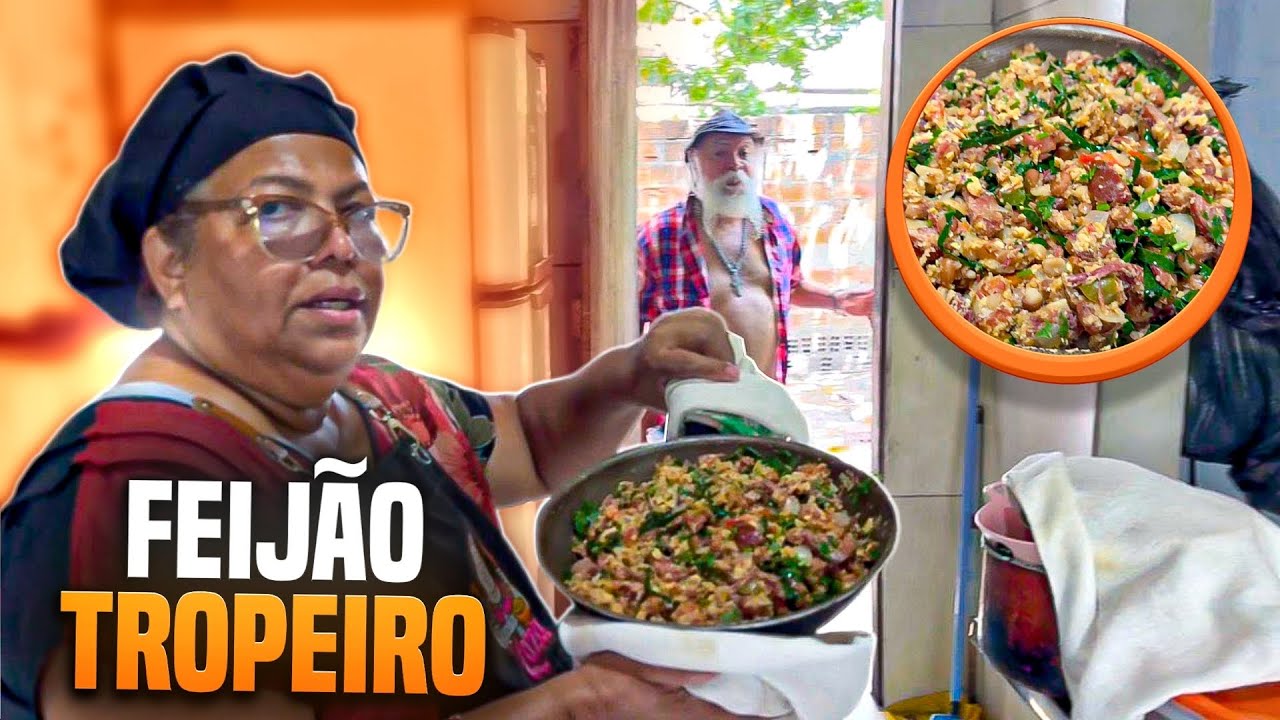 DONA ZAZA FEZ UM DELICIOSO FEIJÃO TROPEIRO | RECEITAS DA ZAZA 