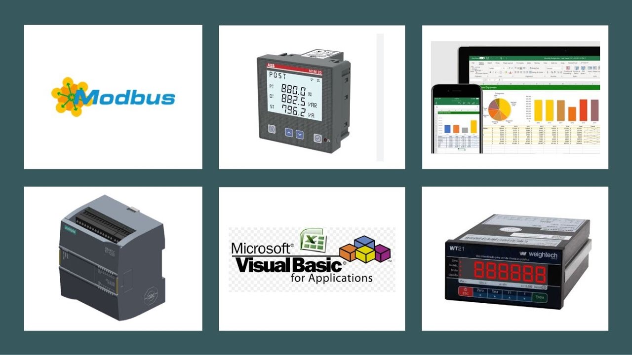 Coletando dados de dispositivos via Modbus no MS Excel com VBA