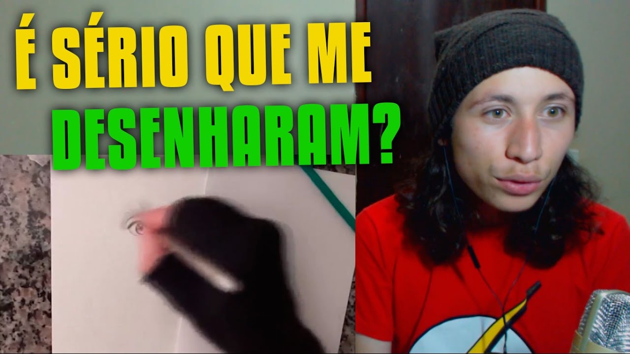 React MORENO (React Brasil) - DESENHO ACELERADO (Mike Arts)