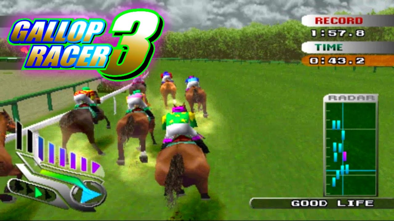 Thoroughbred Race Horses 2020 Horse Racing Manager Game Gallop Racer 3 [PS1] Part 24