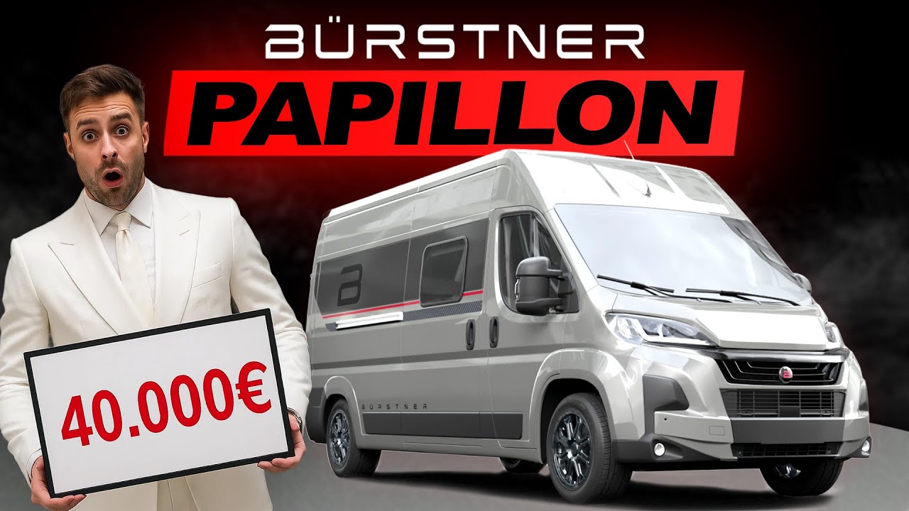 Das bekommt man für 40.000€! Bürstner Papillon Campervan | Caravan Salon Düsseldorf 2025