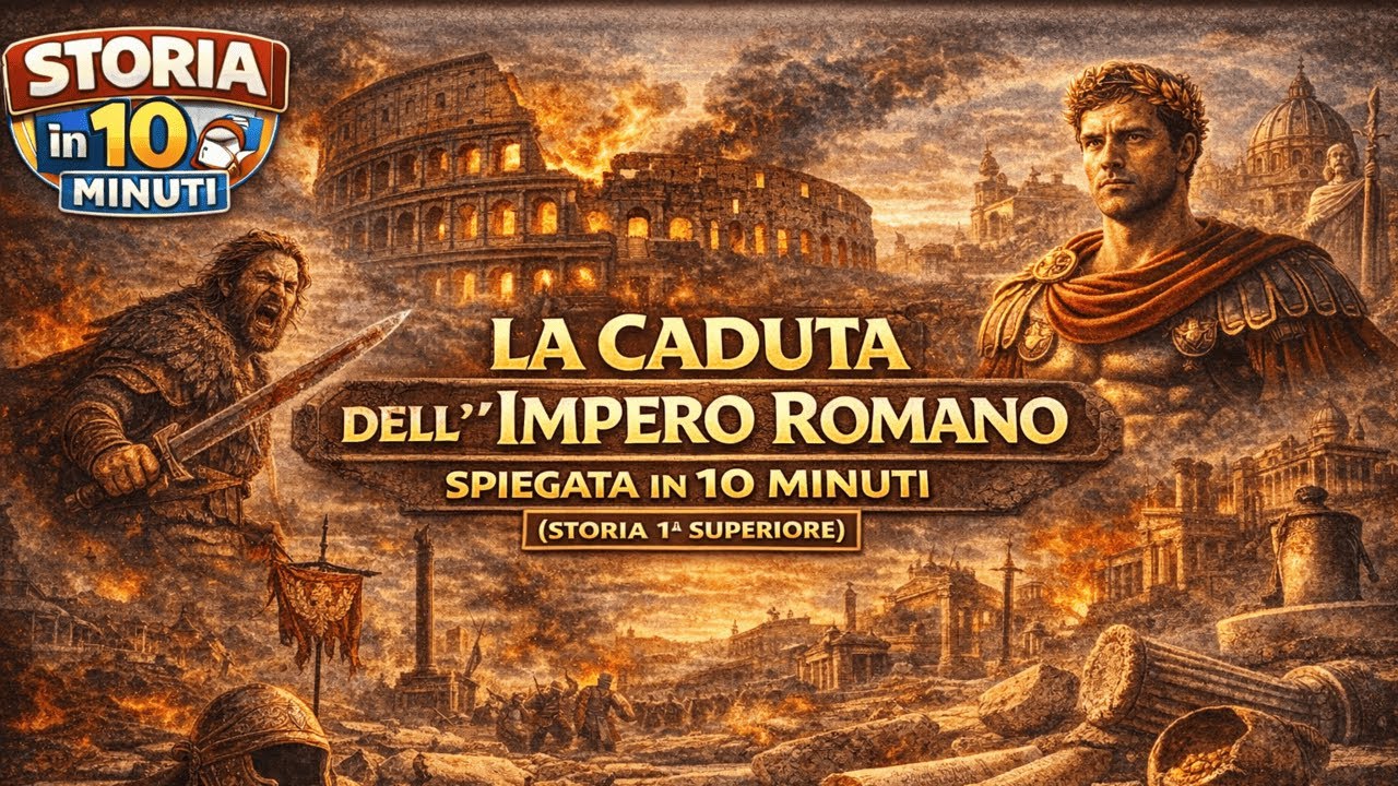 La Caduta dell’Impero Romano  – Tutto quello che devi sapere in 10 minuti