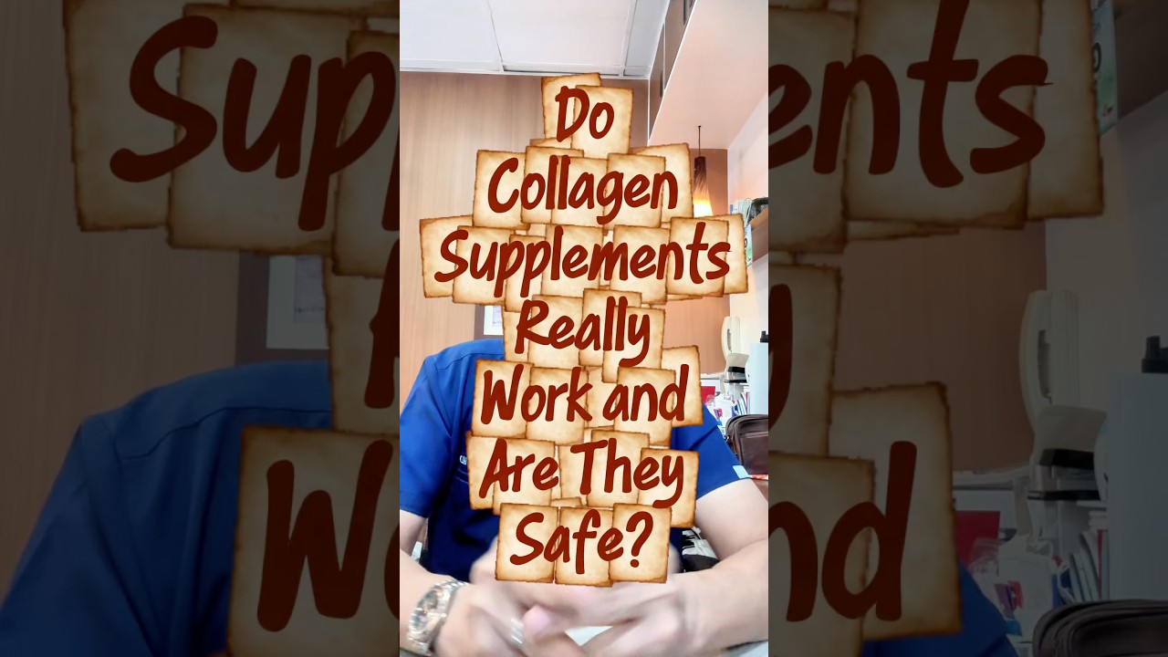 Do Collagen Supplements Really Work? #collagen #docgerrytan #endocrinologist
