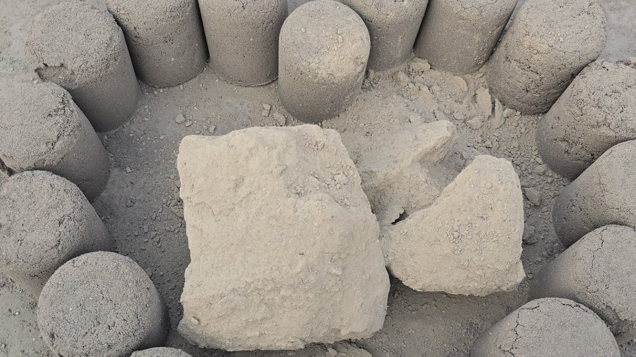 NEW: Happy Birthday @AyeshaFaheem-b1x  Pure Brown Silky Sand Pure Mud Floor Clay Pot Crumbling 