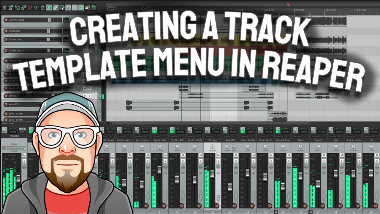 Creating a Track Template Menu in REAPER