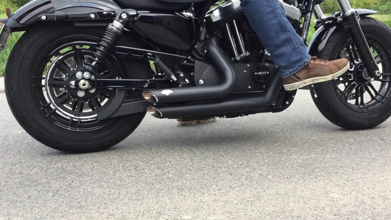 SPORTSTER 48   ORIGINAL UND V&H SHORT SHOTS MIT THOR CAT IM VERGLEICH