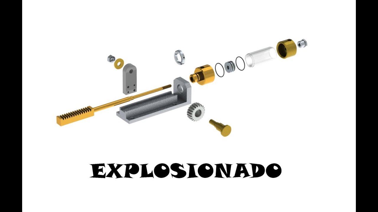 Explosionado  de ensamblajes mediante SolidWorks.