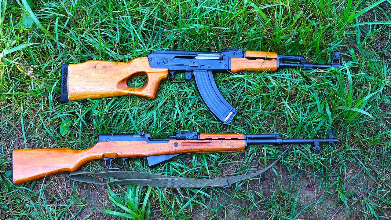 AK47 vs SKS - Battle of the 7.62x39!