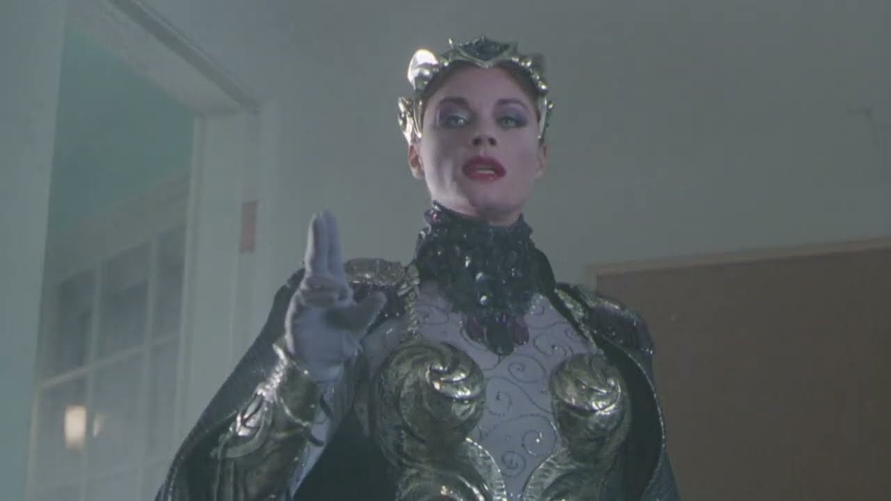 Masters of the Universe (1987) - Evil-Lyn sorceress interrogates a man | RetroMovies