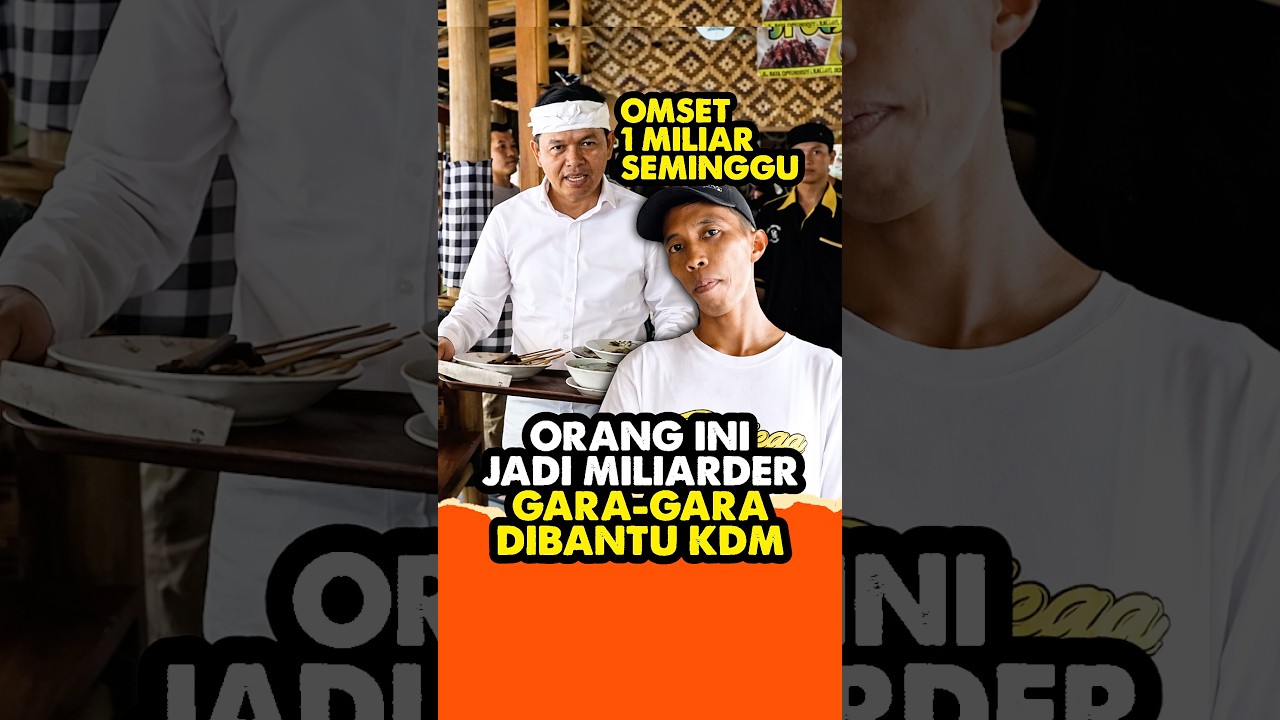 EDAN!! GARA-GARA KANG DEDI MULYADI OMSET SATE SI BUNGSU CAPAI MILIARAN RUPIAH PERBULAN #dedimulyadi