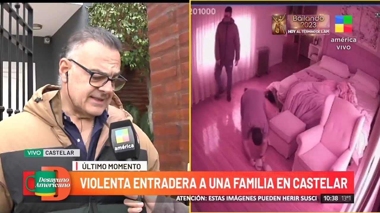 Ma&ntilde;ana de terror para una familia en Castelar: entradera violenta
