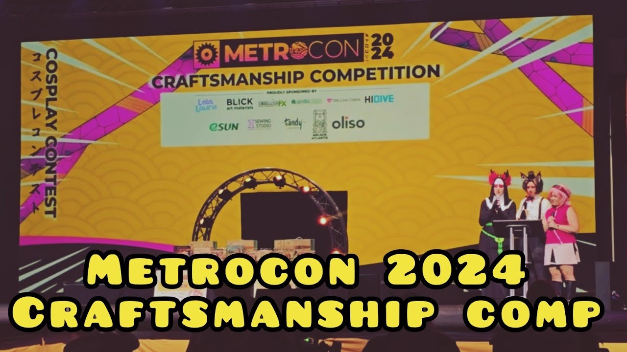 THESE NOVICES ARE TOO TALENTED! Metrocon 2024 Cosplay Craftsmanship Competition
