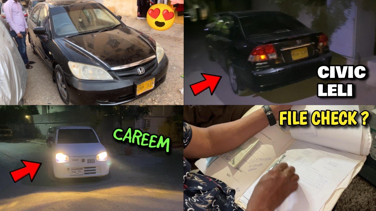 Car Bazar Se Honda Civic Le Aye | Sunday Car Bazar || Car Respect