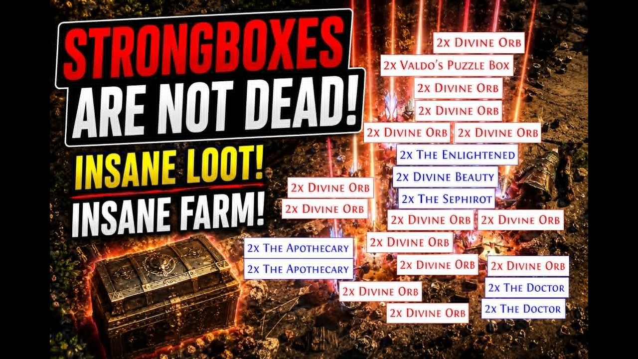 Everyone Says Strongboxes Are Dead&hellip; They&rsquo;re Not. | PoE 3.29