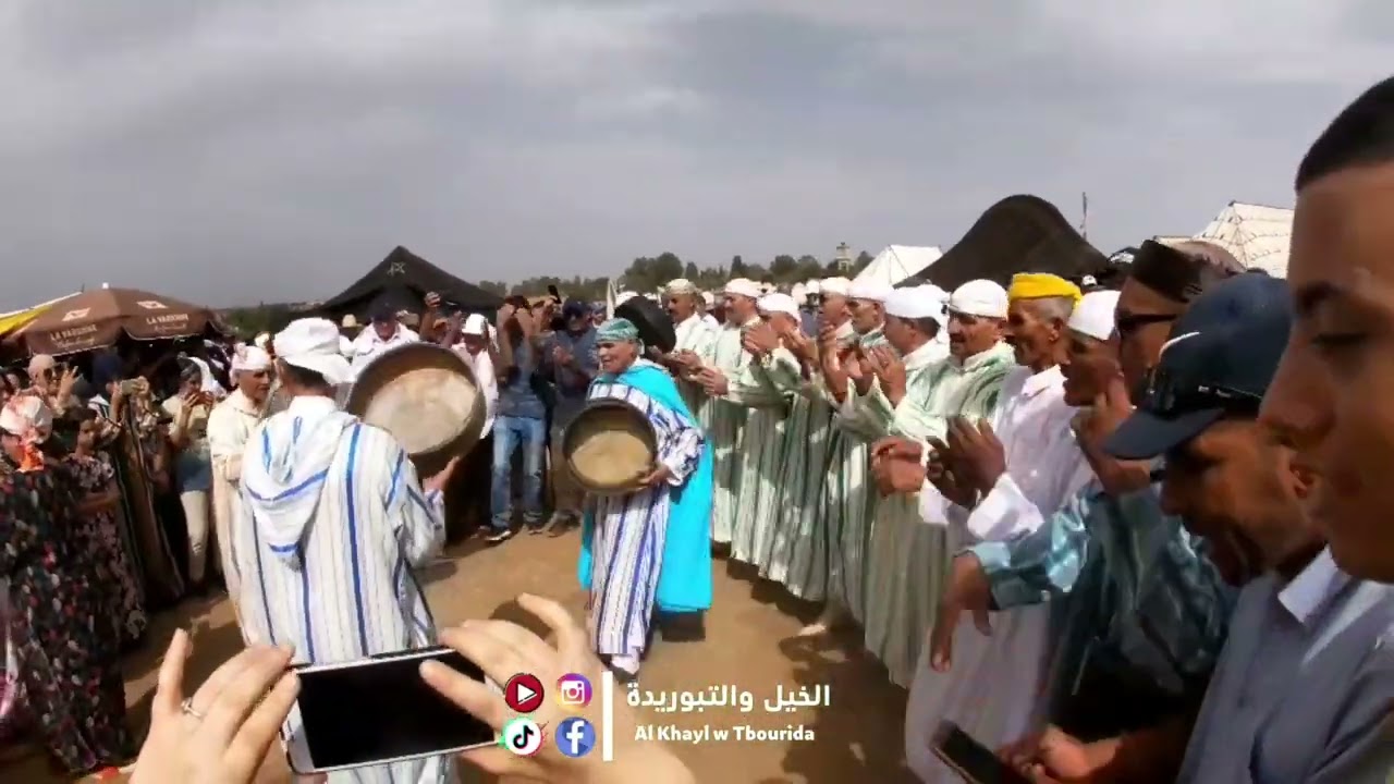 أجواء موسم سيدي الغندور قبليين الخميسات. أحيدوس زمور