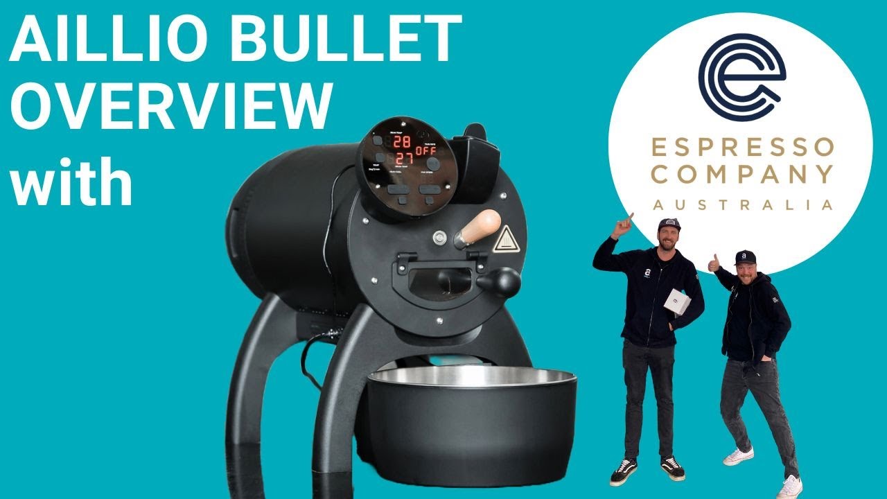Как использовать кофеобжарочный аппарат Aillio Bullet (обжарка небольших партий или образцов)