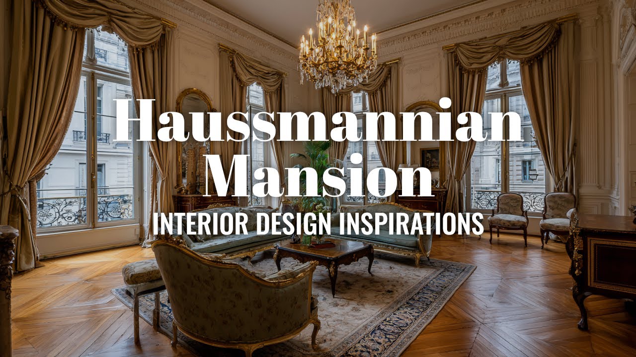 Step Inside Parisian Mansions: Luxury French Homes with Haussmannian Style & Luxe Interiors