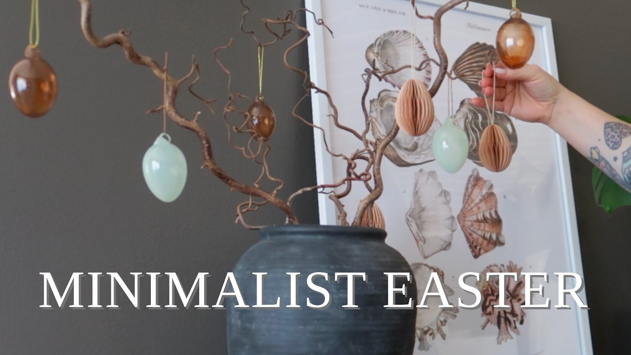 EASTER DECORATING my SCANDINAVIAN HOME  I Simple Nordic Easter Decor I Slow Living in Sweden
