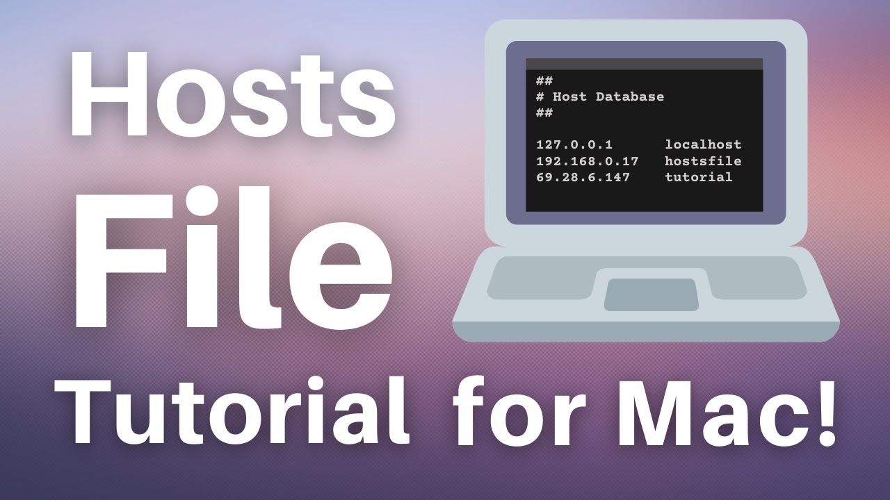 Как редактировать файл Hosts на Mac