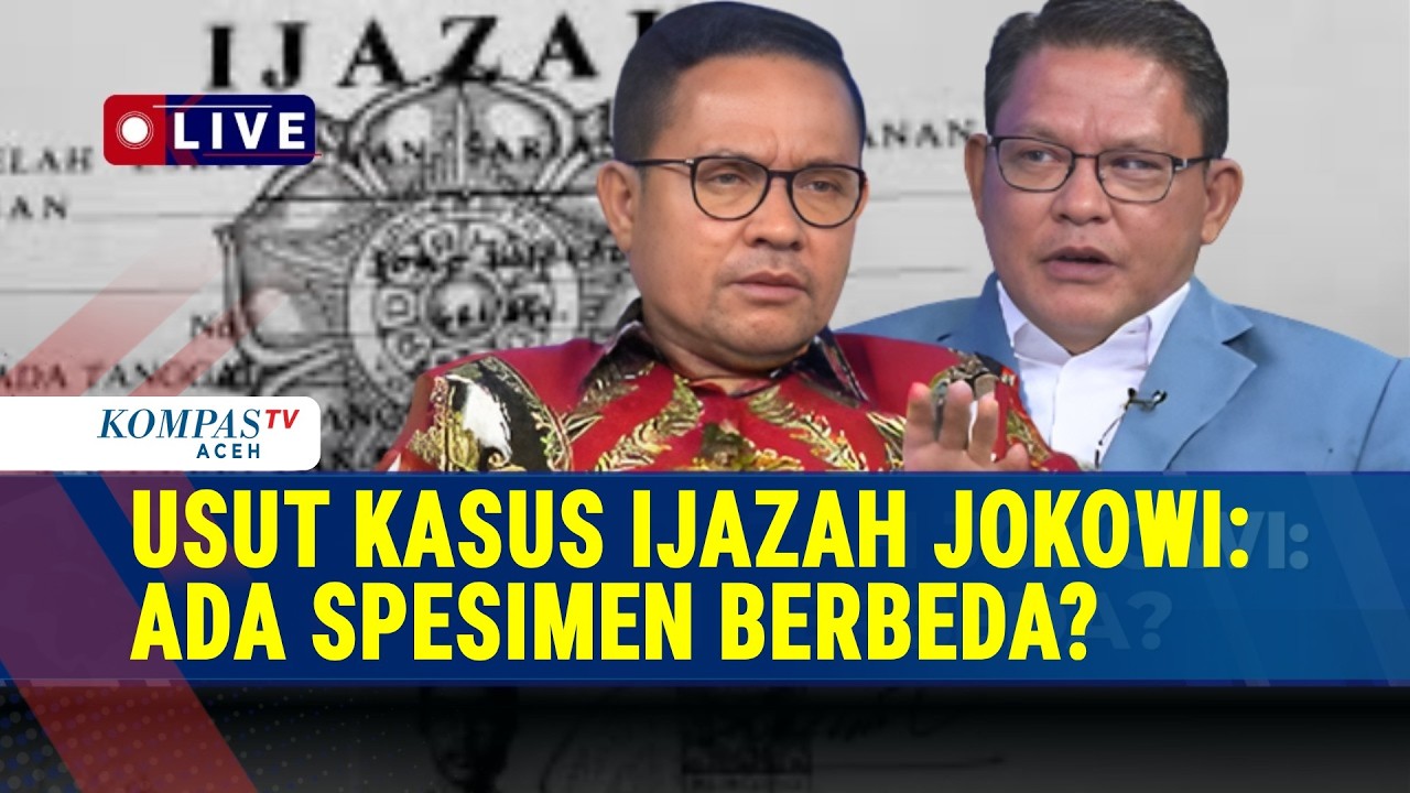 Debat Sengit! Roy Suryo VS KuasaHukum Jokowi Soal Perbedaan Spesimen Ijazah