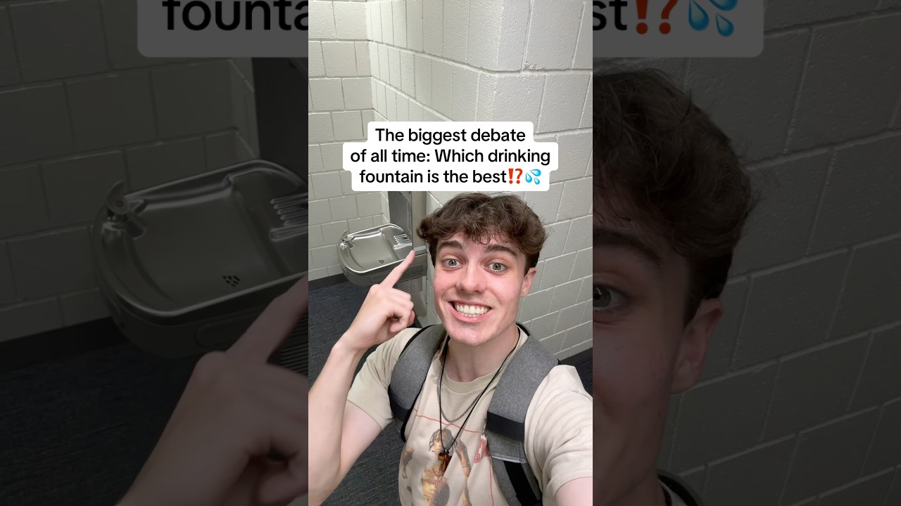 Which drinking fountain is the best⁉️💦