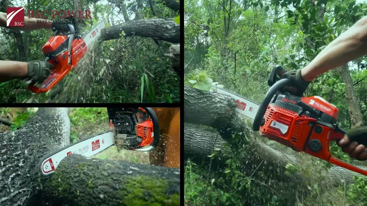 BSC POWER 7200 | 72cc Fastest & Strongest High Petrol Chainsaw in India | 17000 RPM Beast 🔥