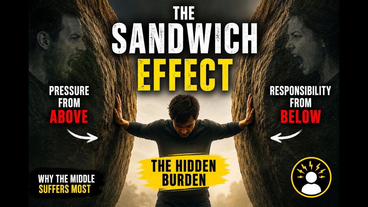 The Sandwich Effect: Why Good People Carry the Most Pressure | Psychology Explained 🥪