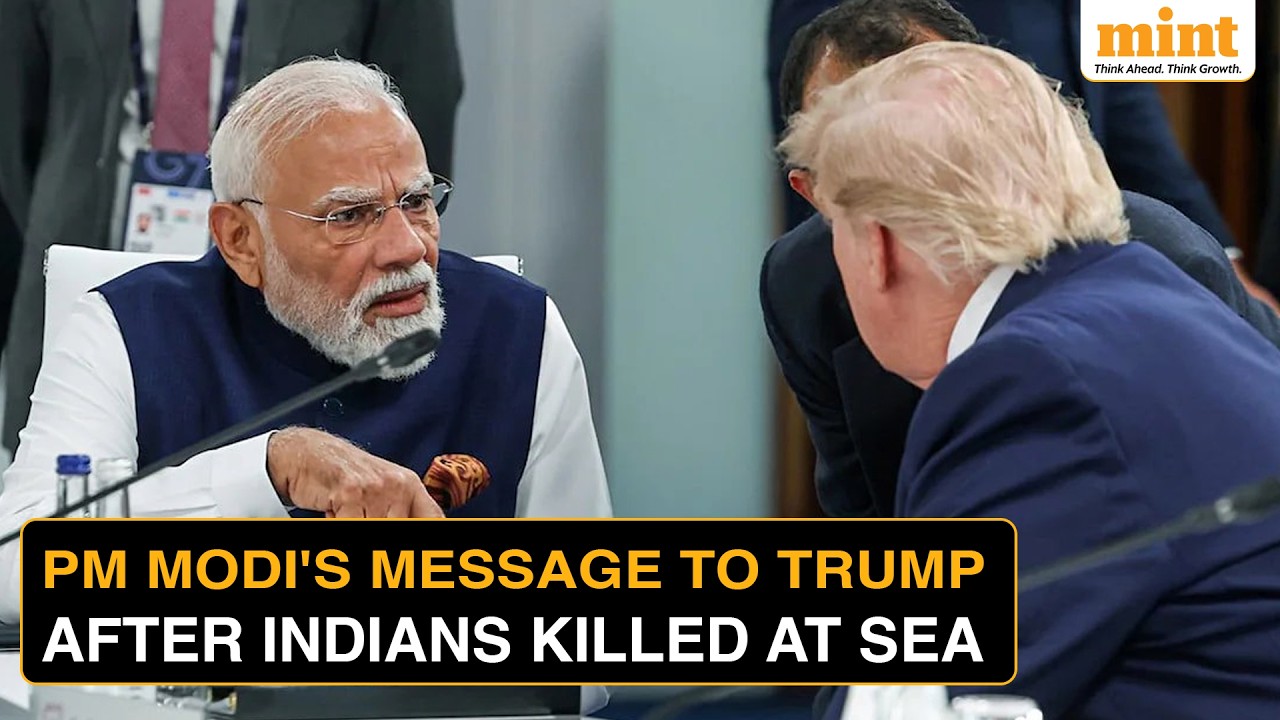 PM Modi's Powerful Message to Trump After 3 Indian Sailors Killed Near Oman | Watch