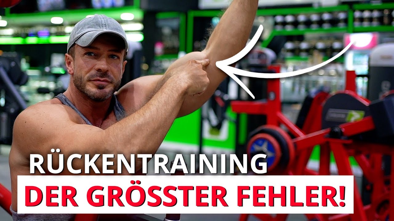 Diesen Fehler machst du beim R&uuml;cken Training!