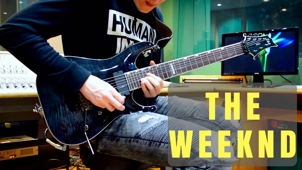 The Weeknd - Starboy (feat. Daft Punk) - Guitar Remix by B/\CKSL/\SH
