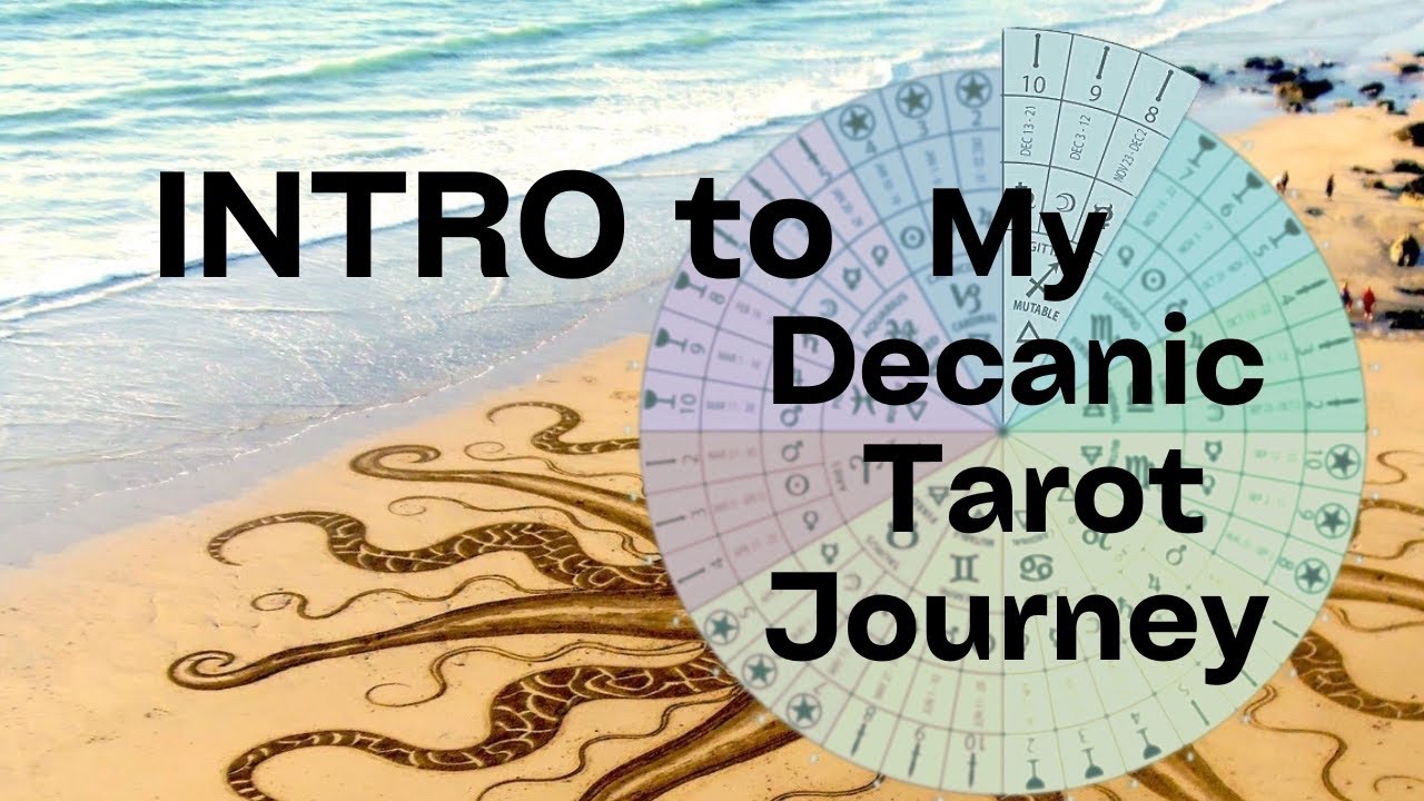 I’m finally starting a decan journey - here’s my intro 