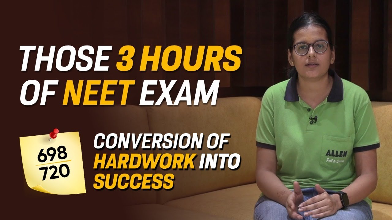 Story of NEET Topper | Ananya Mishra (AIR 100) | NEET UG 2022 Exam Day Experience | ALLEN Kota