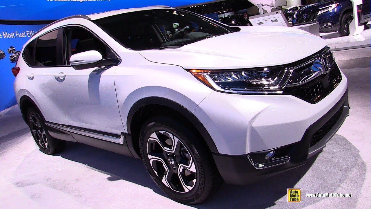 2019 Honda CRV Touring - Exterior and Interior Walkaround - 2019 NY Auto Show