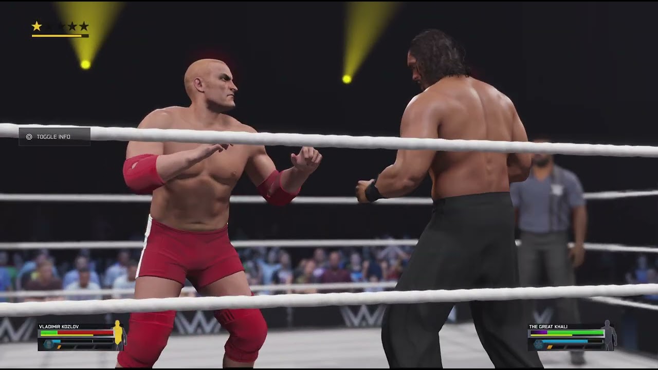 THE GREAT KHALI VS VLADIMIR KOZLOV (FAN REQUEST NEW YEARS EVE SPECIAL) @WWE @WWEGames @YouTube 